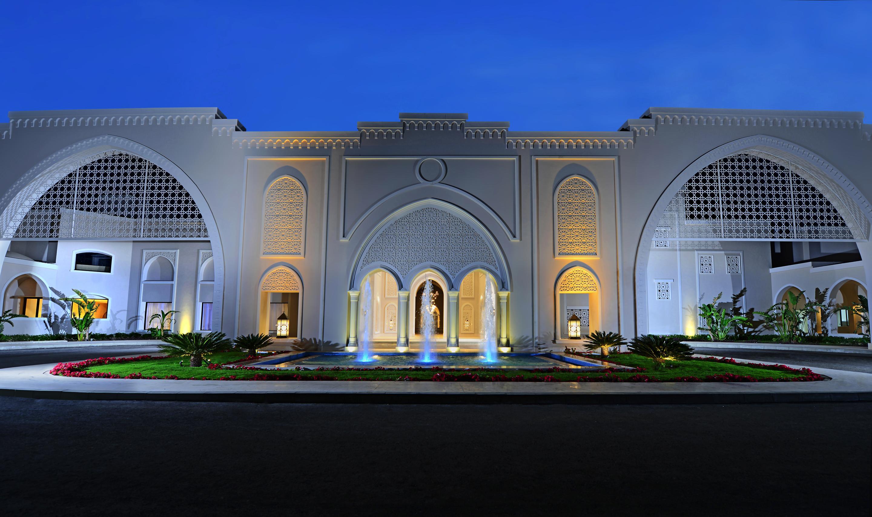 Steigenberger Alcazar Hotell Sharm el-Sheikh Exteriör bild The main entrance of the museum