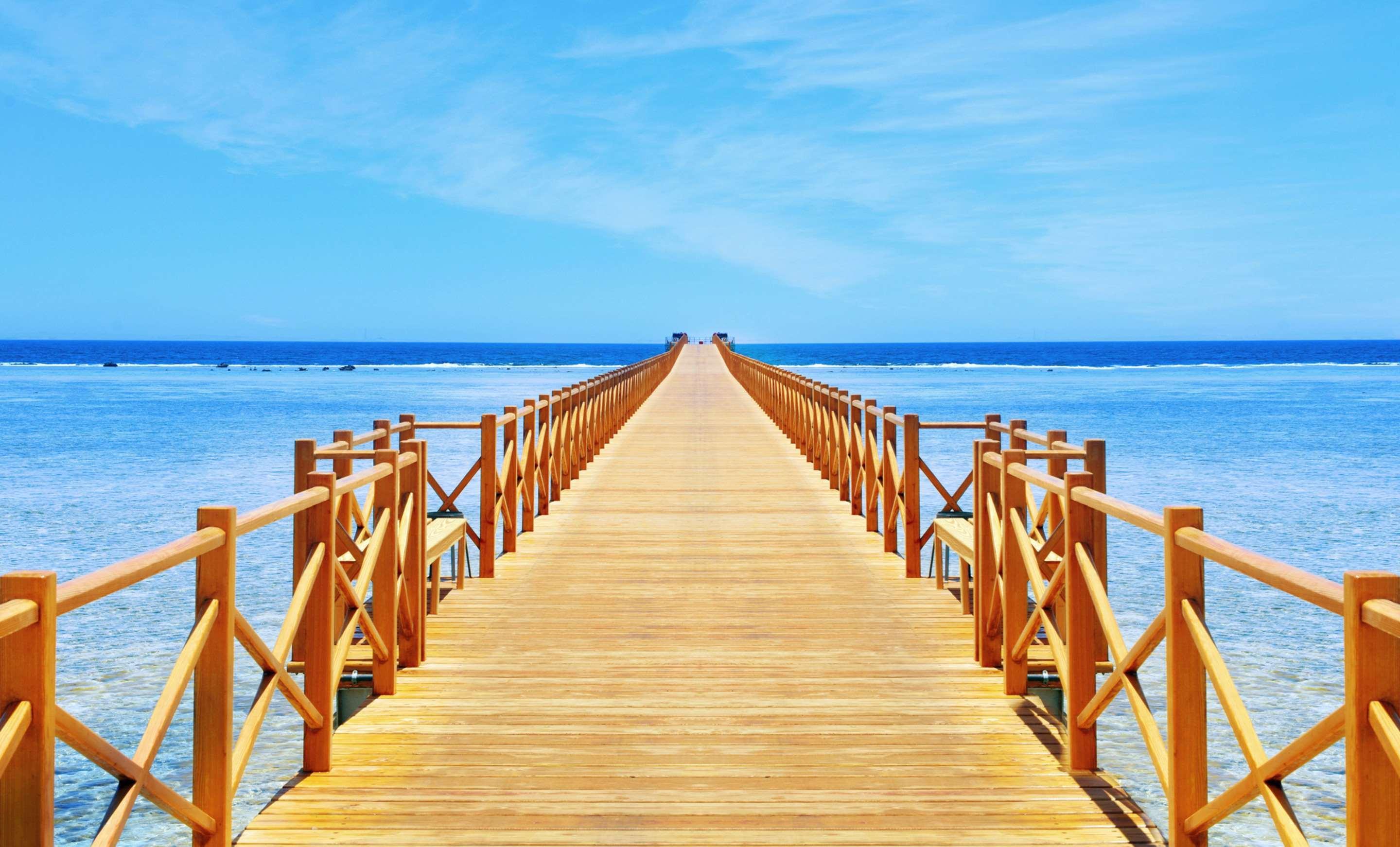 Steigenberger Alcazar Hotell Sharm el-Sheikh Exteriör bild The boardwalk at the resort