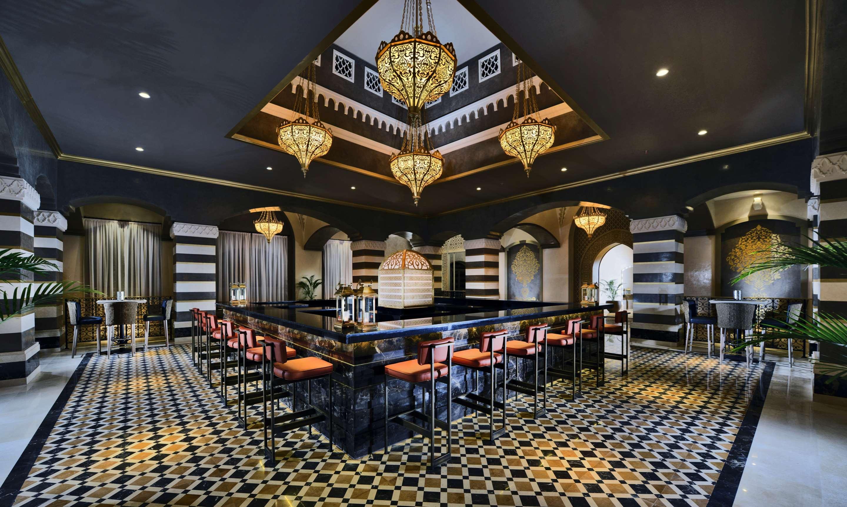 Steigenberger Alcazar Hotell Sharm el-Sheikh Exteriör bild The bar at the hotel