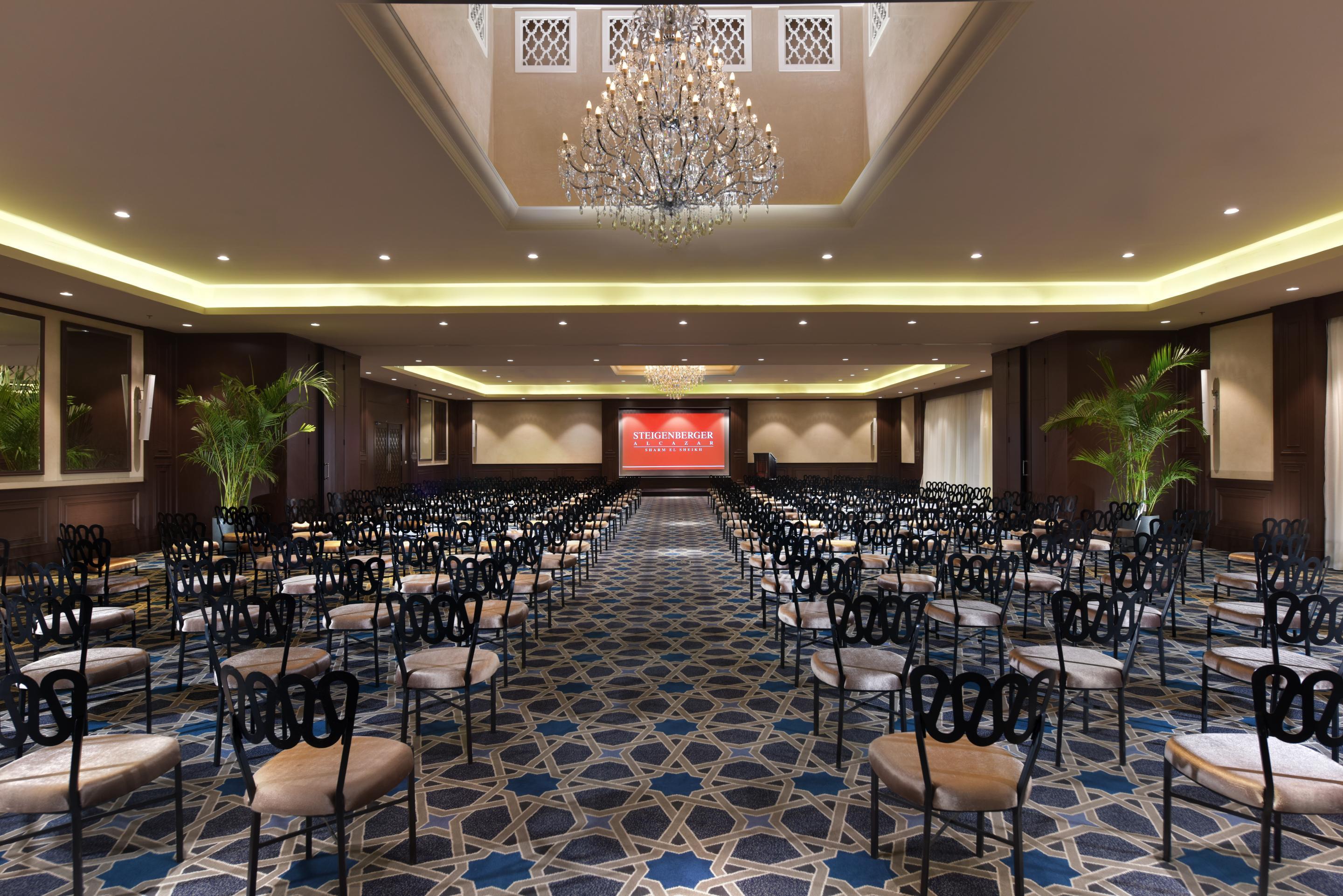 Steigenberger Alcazar Hotell Sharm el-Sheikh Exteriör bild The ballroom